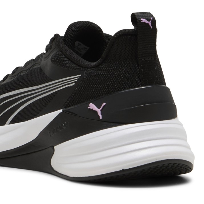 Adidași pentru dame Puma Action Pro Tr Puma Black/White/Mauve Glow/Silver, s.40.5