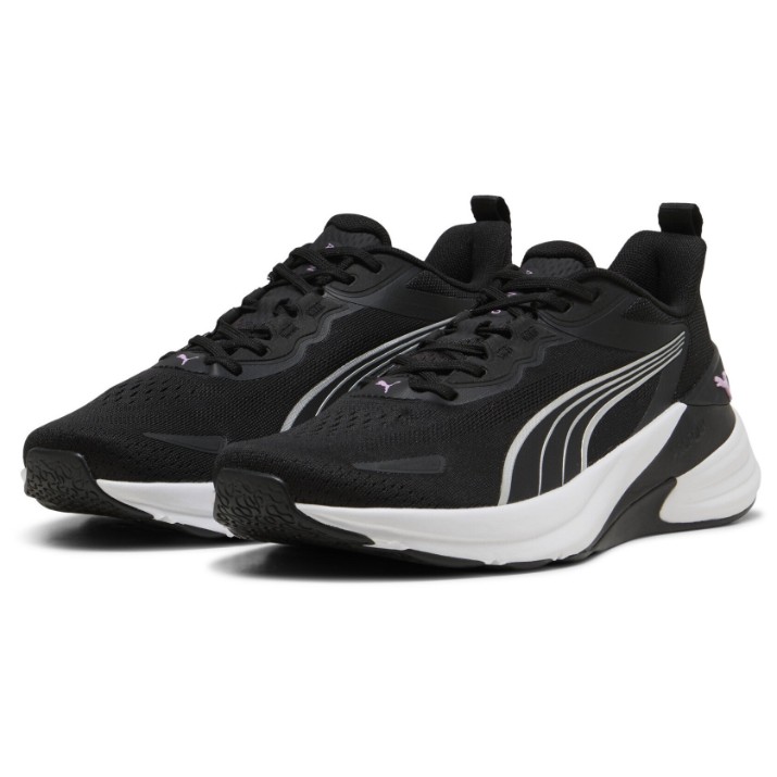 Adidași pentru dame Puma Action Pro Tr Puma Black/White/Mauve Glow/Silver, s.41