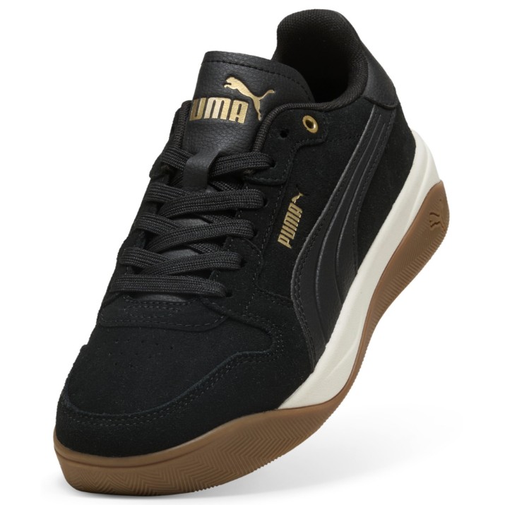 Кеды женские Puma Court Bae Sd Puma Black/Gold, s.37.5