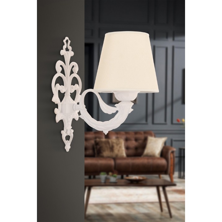 Бра Opviq Lily Cream White
