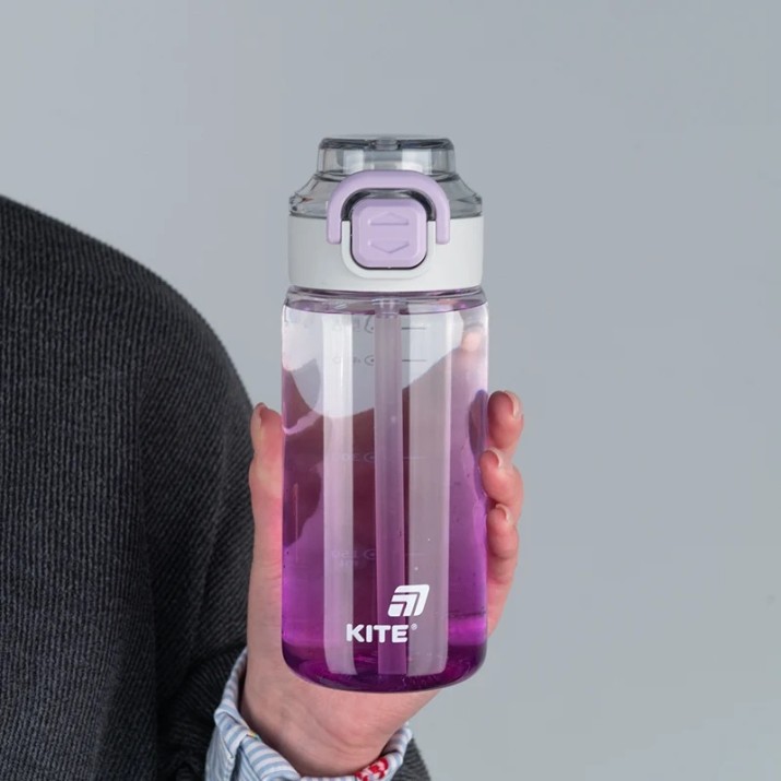 Sticlă pentru apă Kite 600ml Purple (K25-1212-3)
