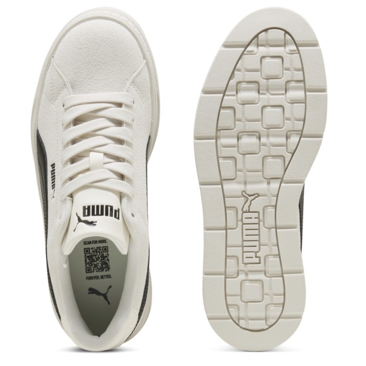 Ghete pentru dame Puma Karmen Classic Sd Warm White/Puma Black, s.39