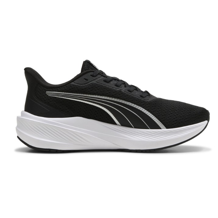 Adidași pentru copii Puma Dasher Lite Puma Black/White/Ultra Red/Light Lavender, s.38.5