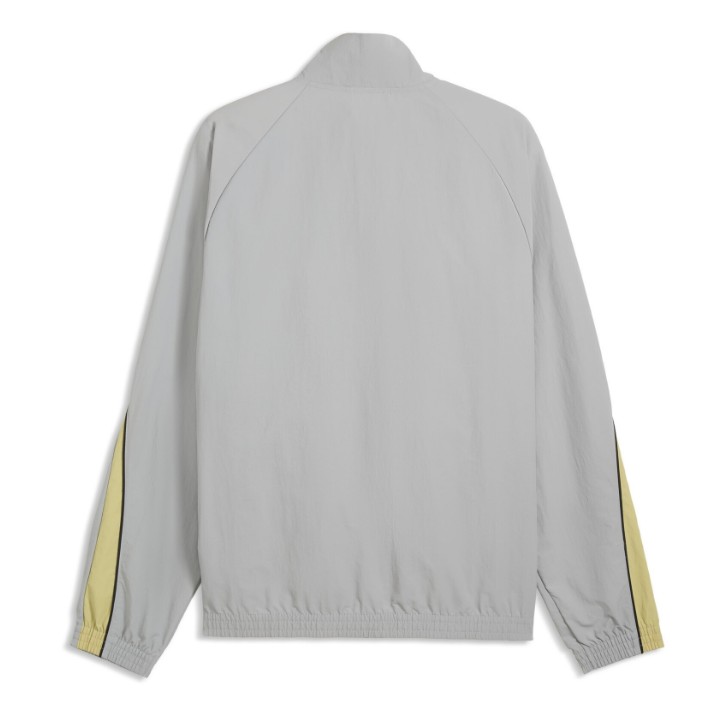 Jachetă pentru bărbați Puma Sport Relaxed Woven Track Gray Echo, s.S
