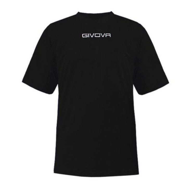 Мужская футболка Givova One Black, s.2XL (MAC01-0010)