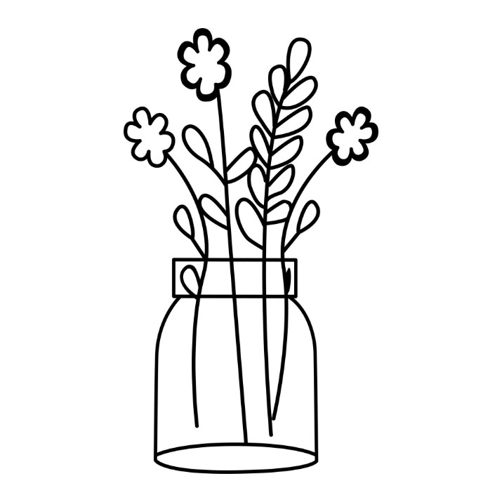 Panou decorativ Wallity Flower 7