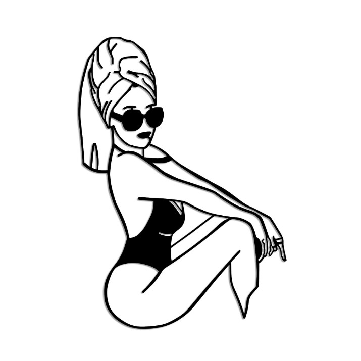 Декоративное панно Wallity Cool Woman