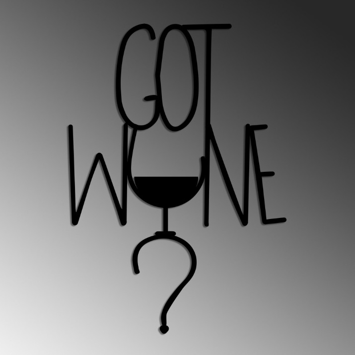 Декоративное панно Wallity Got Wine