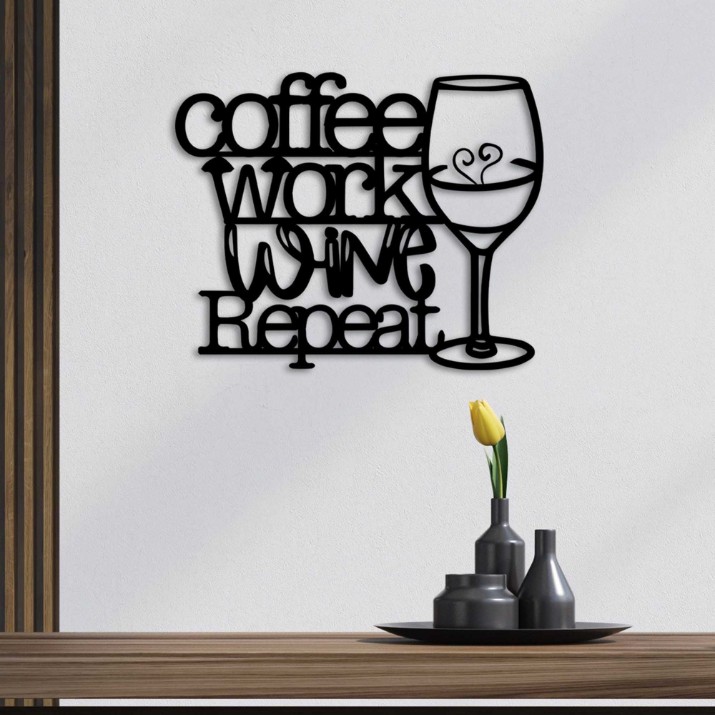 Panou decorativ Wallity Coffee Repeat