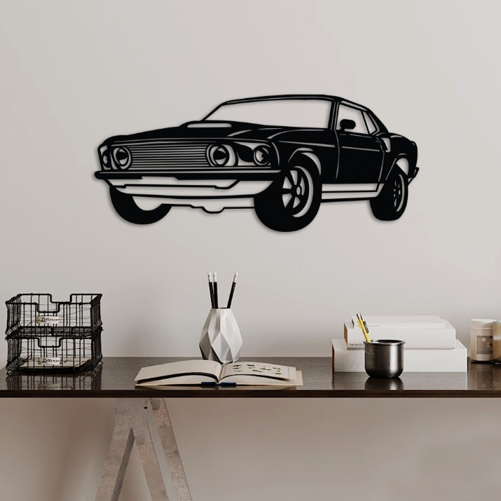 Panou decorativ Wallity FORD Mustang 1969 Fastback