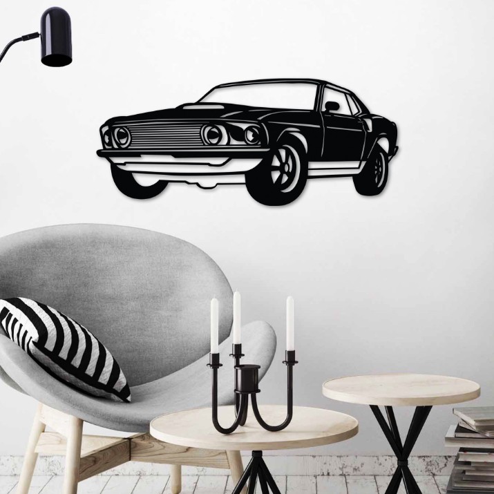 Panou decorativ Wallity FORD Mustang 1969 Fastback