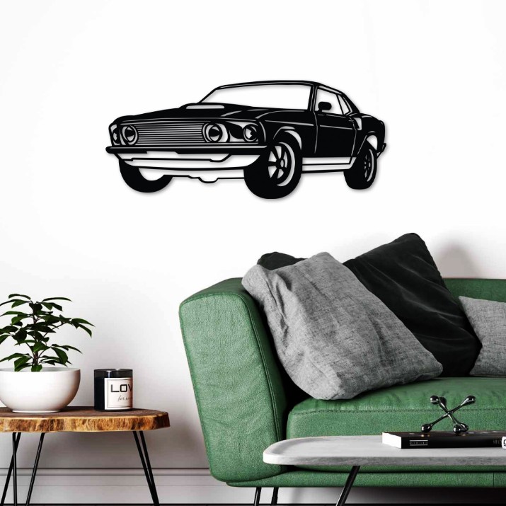 Panou decorativ Wallity FORD Mustang 1969 Fastback