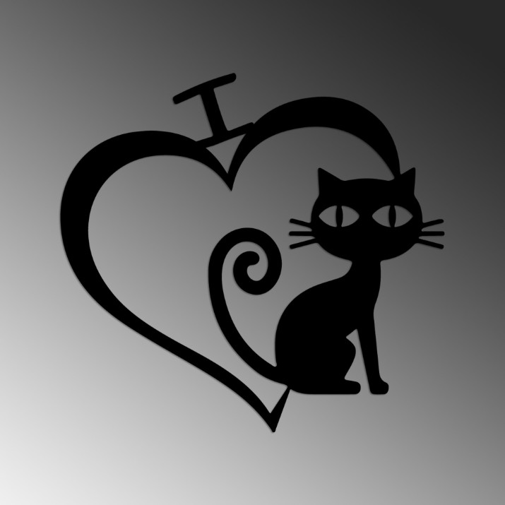 Panou decorativ Wallity Cat 4