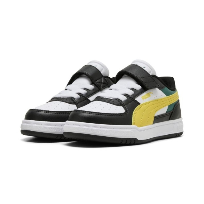 Ghete pentru copii Puma Puma Caven III Block Ac+ Ps Puma Black/Citrus Bloom/White, s.34.5
