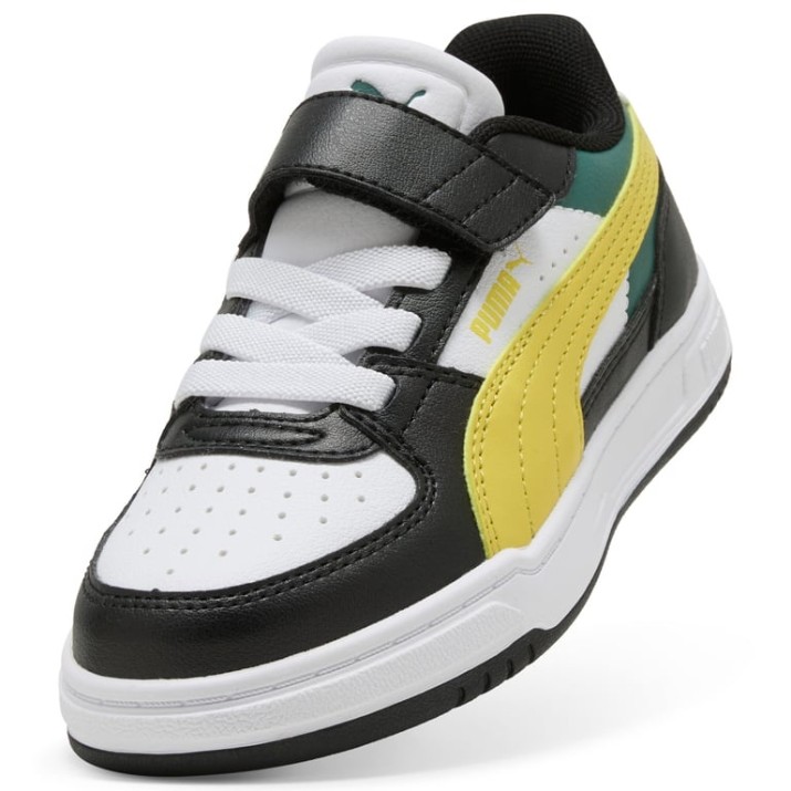 Ghete pentru copii Puma Puma Caven III Block Ac+ Ps Puma Black/Citrus Bloom/White, s.32.5