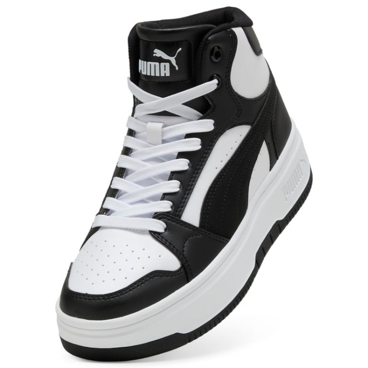 Bocanci pentru dame Puma Rebound Femme Mid Puma White/Black, s.40