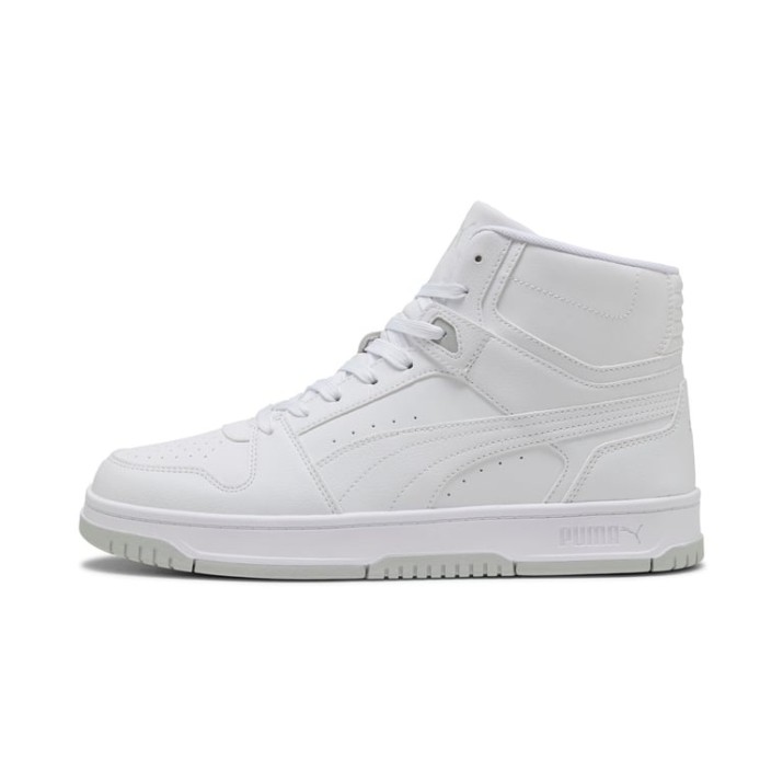 Bocanci pentru dame Puma Rebound Slam Mid Puma White/Cool Light Gray/Black, s.37.5