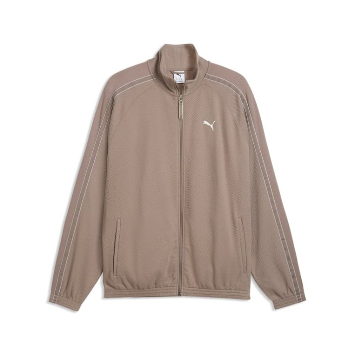 Мужская олимпийка Puma Class Relaxed Material Track Mouse Gray, s.L