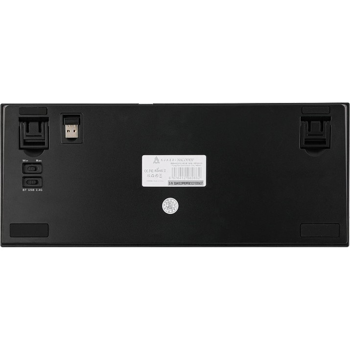 Клавиатура Ajazz AK820 Pro Black/Gray/Yellow Gift Switch