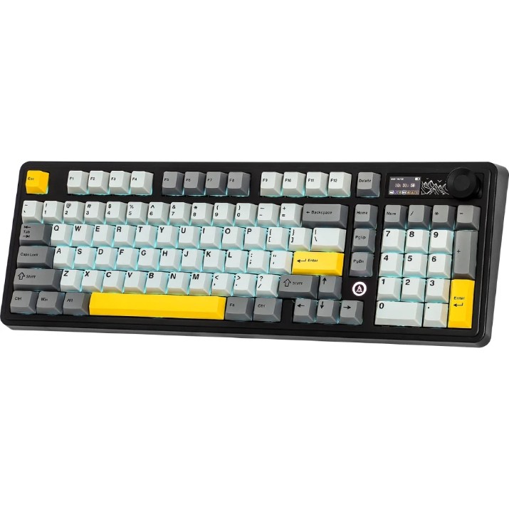 Клавиатура Ajazz AK980 Black/Gray/Yellow