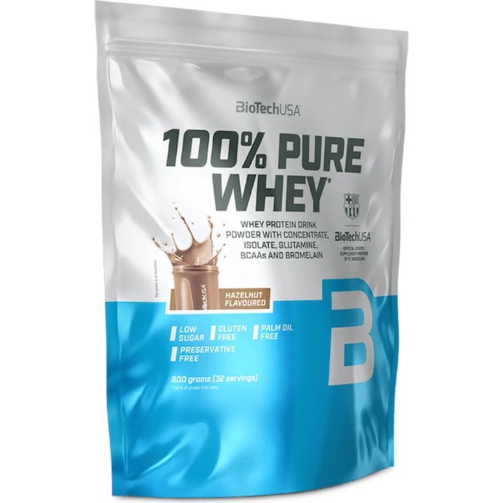 Протеин Biotech 100% Pure Whey Hazelnut 900g
