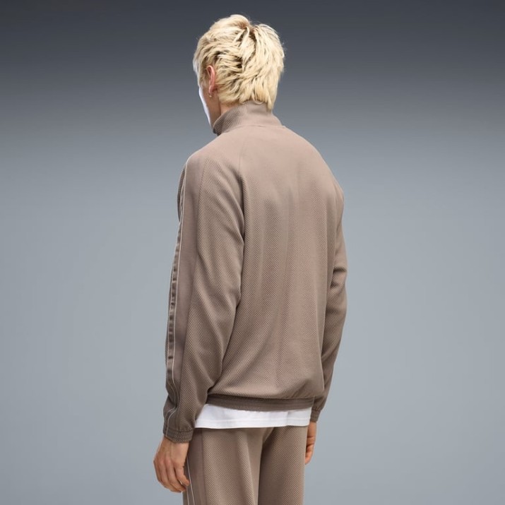 Мужская олимпийка Puma Class Relaxed Material Track Mouse Gray, s.XL