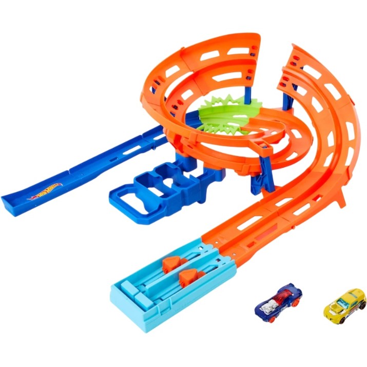 Drumul de joacă pentru copii Hot Wheels Whip Around Raceway (HTK17)