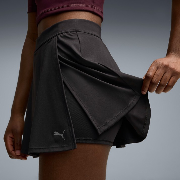 Женские шорты Puma Shape Split Skort Puma Black, s.S