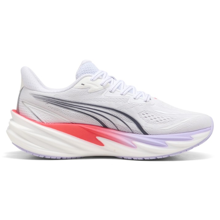 Кроссовки женские Puma Velocity Nitro 5 Puma White/Ultra Red/Light Lavender, s.37