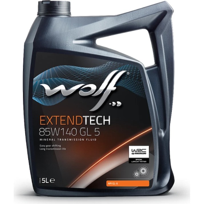 Трансмиссионное масло Wolf Extendtech 85W-140 5L