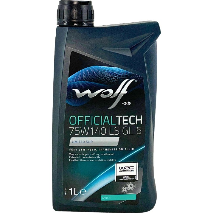 Трансмиссионное масло Wolf Officialtech LS 75W-140 1L