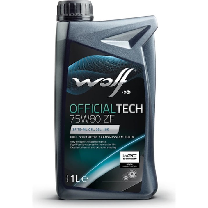 Трансмиссионное масло Wolf Officialtech ZF 75W-80 1L