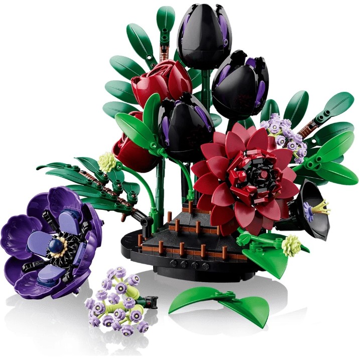 Set de construcție Lego Botanicals: Dark Flower Arrangement (11513)