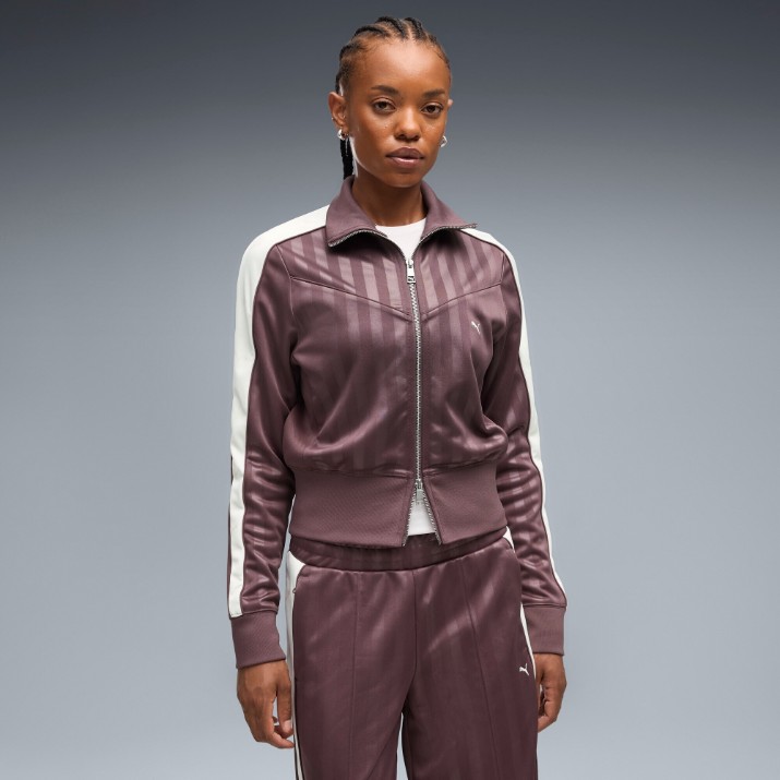 Женская олимпийка Puma T7 Track Rich Cocoa, s.L