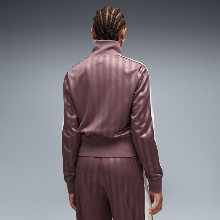 Jachetă damă Puma T7 Track Rich Cocoa, s.XS