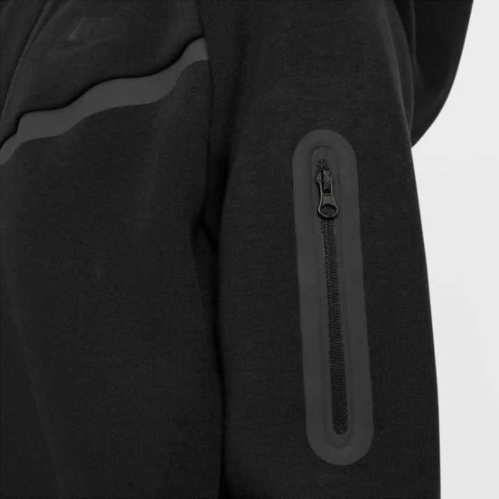 Детская толстовка Nike sportswear Tech Fleece Black, s.S