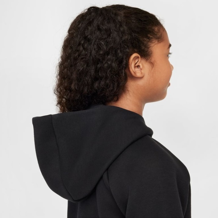 Детская толстовка Nike sportswear Tech Fleece Black, s.XS