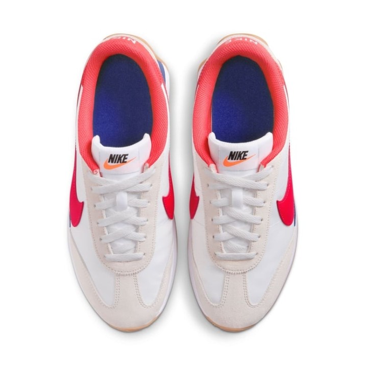 Adidași pentru dame Nike Pacific White/Deep Royal Blue/Total Orange/Light Crimson, s.38