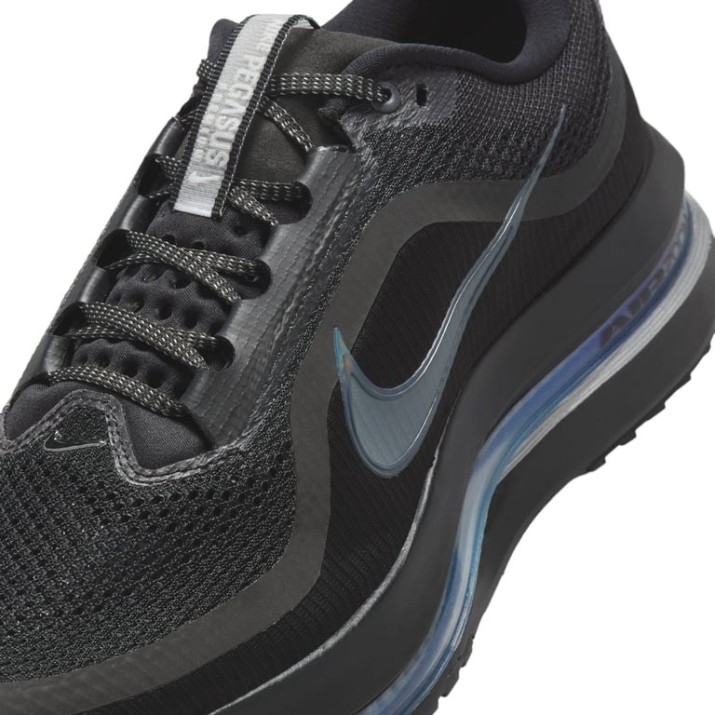 Adidași pentru bărbați Nike Pegasus Premium Black/Metallic Silver/Black, s.41