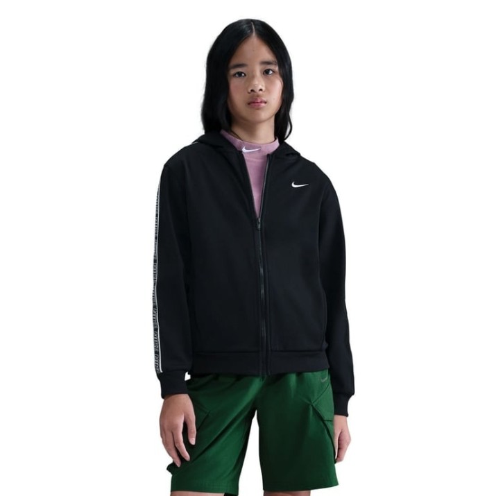 Детская толстовка Nike Sportswear Club Dri-FIT Black/Black/Black/White, s.XL