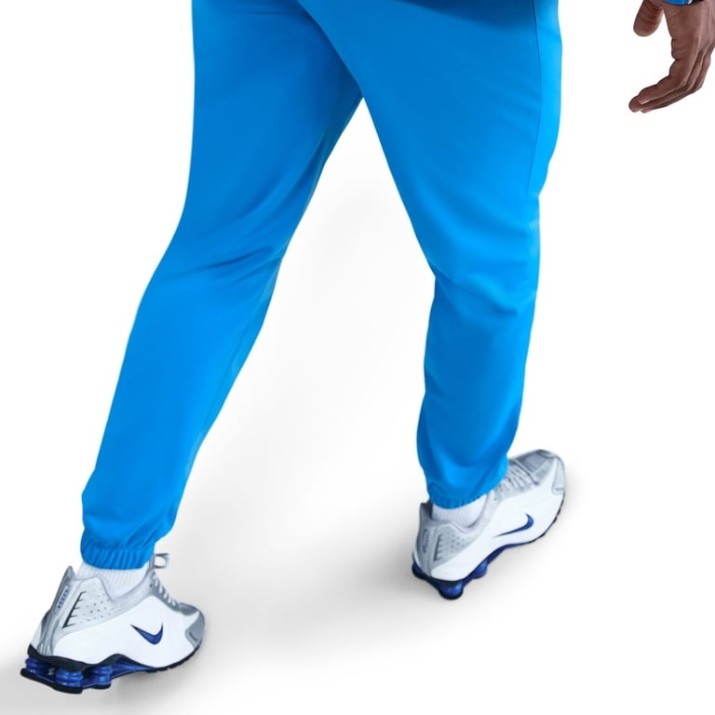 Costum sportiv pentru bărbați Nike Sportswear Club Poly-Knit Light Photo Blue/Obsidian/College Grey/White, s.M