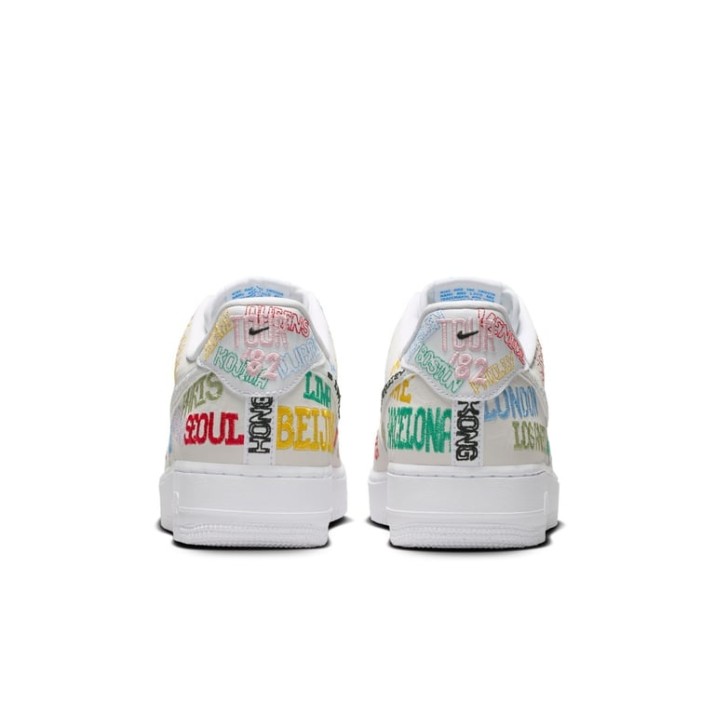 Ghete pentru bărbați Nike Air Force 1 07 LV8 White/White, s.45.5
