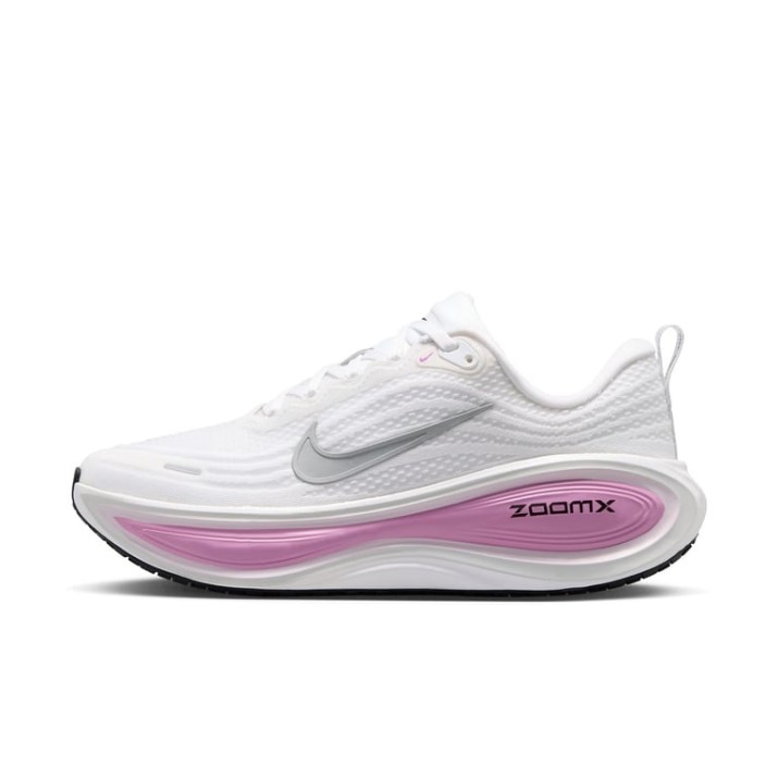 Adidași pentru dame Nike Vomero Plus White/Bleached Lilac/Summit White/Metallic Silver, s.38