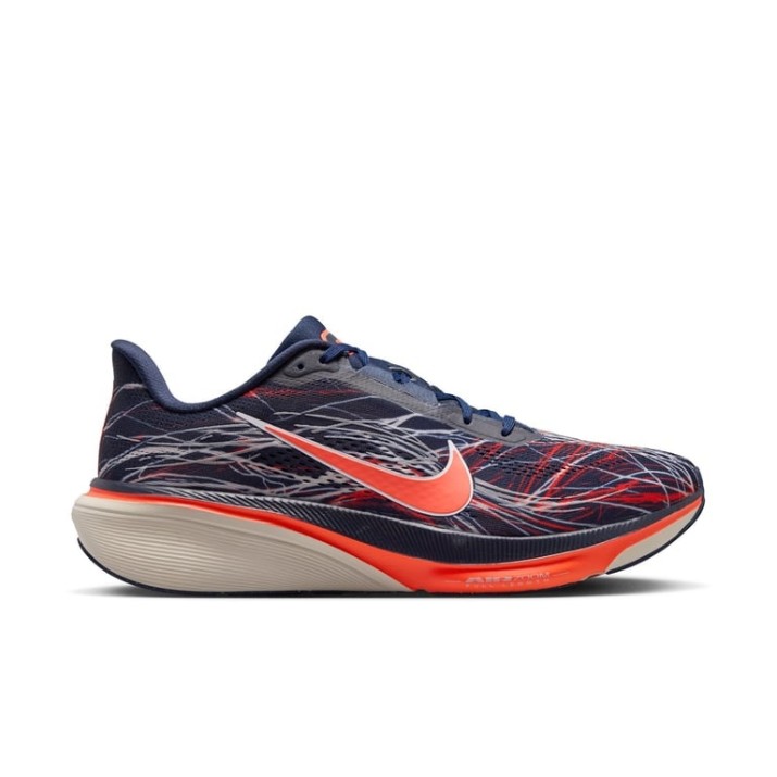 Кроссовки мужские Nike Pegasus 42 Obsidian/Light Bone/Bright Crimson/Dynamic Yellow, s.42