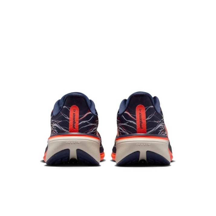 Кроссовки мужские Nike Pegasus 42 Obsidian/Light Bone/Bright Crimson/Dynamic Yellow, s.45,5