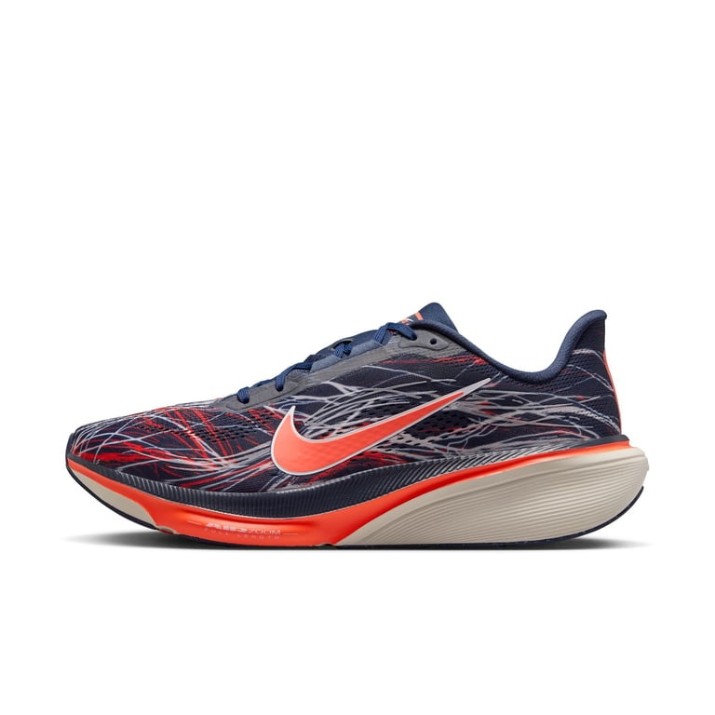Кроссовки мужские Nike Pegasus 42 Obsidian/Light Bone/Bright Crimson/Dynamic Yellow, s.44