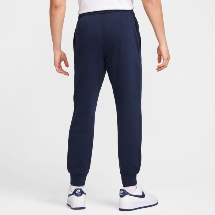 Мужские спортивные штаны Nike M Nk Club Knit Jogger Obsidian/White, s.M