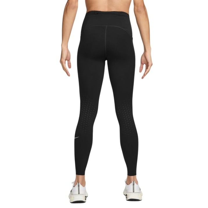 Женские леггинсы Nike Swift High-Waisted 7/8 Black/Reflective Silver, s.XL
