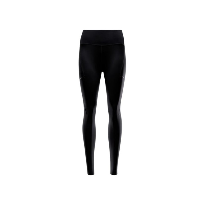 Женские леггинсы Nike Swift High-Waisted 7/8 Black/Reflective Silver, s.XL