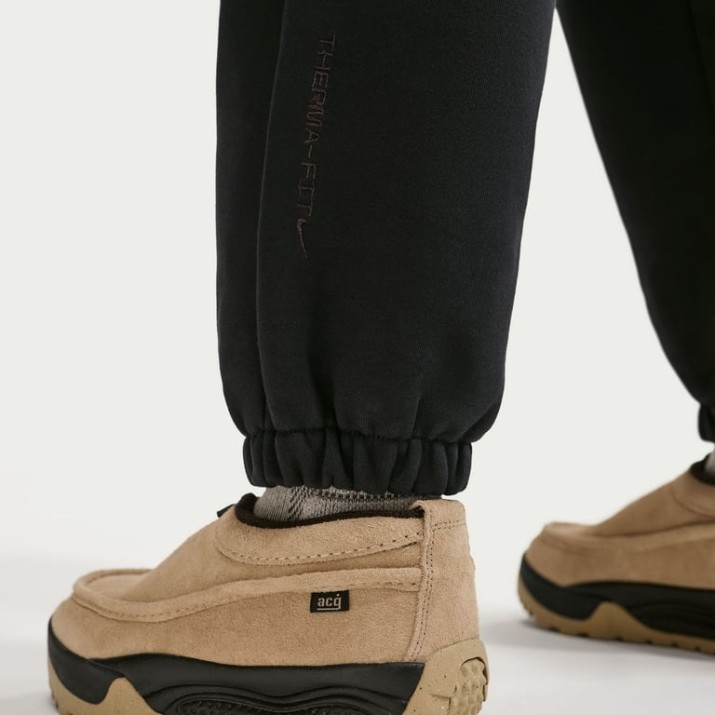 Pantaloni spotivi pentru bărbați Nike ACG Tuff Fleece Therma-FIT Black/Summit White, s.L